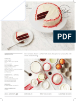 Red Velvet Cake: With Cream Cheese Frosting