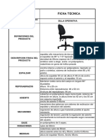 Ficha Tecnica Silla Operativa