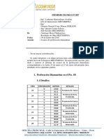 Informe 007-Avance de Perf Diamantina