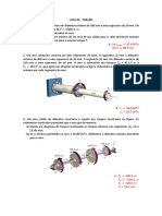 Lista 4 - Torção