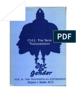 Stoller Ch11 - The Transsexual Experiment - Chapter 11 The Term Transvestism'