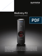 Bioentry P2: Compact Ip Fingerprint Device