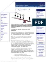 Quality Engineering With Taguchi Methods