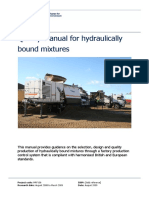 Quality Manual For Hydraulically Bound Mixtures PDF