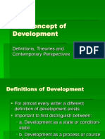 Concept of Development PDF