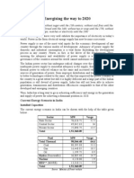 Energising The Way To 2020: Current Energy Scenario in India