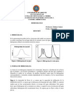 Hidrogramas de Hidrologia