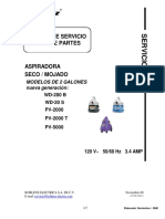 Lista de Partes Aspiradora Koblenz de 2 Galones