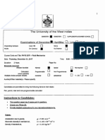 UWI PHYS2671 2017 Sem Final Exam