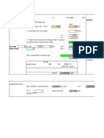 ASHRAE Method Air Flow: Air Temp Water Temp