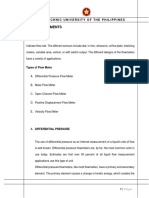 Flow Instruments: Polytechnic University of The Philippines