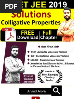 Solutions and Colligative Proprties in 1 Shot PDF