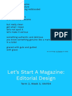 VA4014 - Editorial Design - Presentation PDF