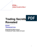 Trading Secrets Revealed: Confidential - F P C O