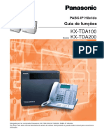 Panasonic KX-TDA100 - 200 - Guia de Funcoes PDF