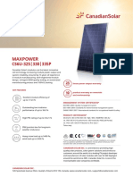 Canadian Solar-Datasheet-MaxPower CS6U-P v5.552 en