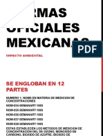 Normas Oficiales Mexicanas