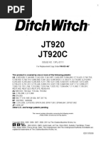 JT920 JT920C Parts Manual 053-467 PDF