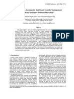 S-PkSec An Asymmetric Key Based Security Management Scheme WSNs