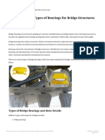 Bridge Bearings - Types of Bearings For Bridge Structures and Details PDF