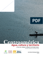 Centroamerica. Agua Cultura y Territorio PDF