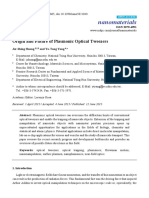 Nanomaterials: Origin and Future of Plasmonic Optical Tweezers