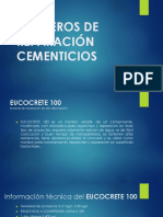 Morteros de Reparación Cementicios - Final