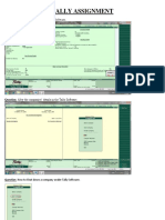 Tally Assignment: Question Create A Company Using Tally Software
