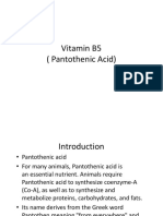 Vitamin B5