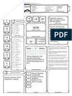 5E CharacterSheet Fillable