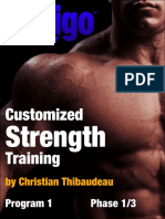 Customized Training: Strength