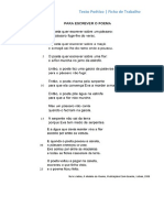 Ficha Texto Poético 9º Ano