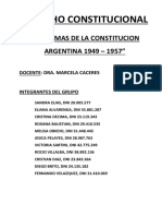 Reformas Constitucionales 1949-1957