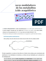 UNIDAD 3 Fármacos Moduladores de Metabolitos Del ACIDO ARAQUIDONICO PDF