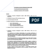 Level 1: Self-Assessment - Level 2: One-On-One Assessment - Level 3: One-On-One Verification - Level 4: Committee Interview Verification