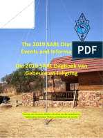 2019 SARL Diary of Events and Information