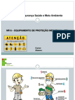 SMS-Segurança Saúde e Meio Ambiente: NR6 - Equipamento de Proteção Individual - Epi