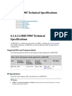 RRU5905 Hardware Description