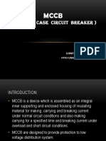 (Moulded Case Circuit Breaker) : Submitted by VIPIN KUMAR (1505220056)