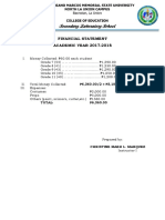 Financial Statement