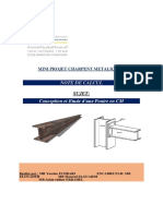 1 Mini Projet Charpent Metalique V1 - 4 PDF