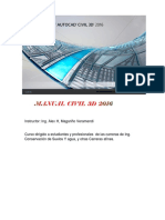 Tutorial de Civil 3d 2016 Rev 2 PDF