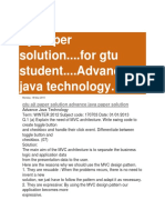 Ajt Paper Solution.... For Gtu Student.... Advance Java Technology