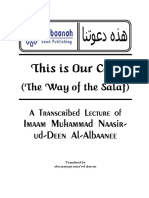 This Is Our Call The Way of The Salaf Shaykh Al Albanee Al Ibaanah Com PDF