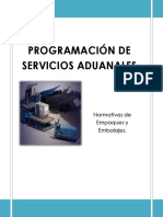 4.3 Programacion de Servicios Aduanales