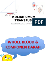 Kuliah Umum Transfusi