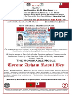 Affidavit For Tyrone Ayham Rasul Bey