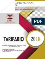 Tarifario Uac PDF