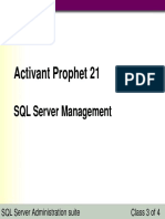 SQL Server Management