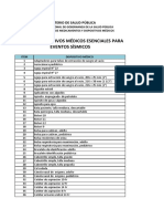 Lista de Dispositivos Medicos Eventos Sismicos MSP